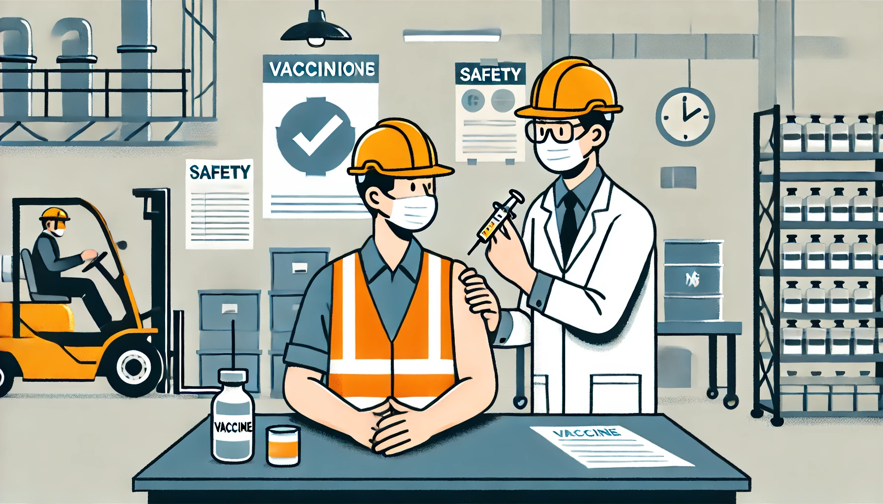 Vacunas para Trabajadores Industriales